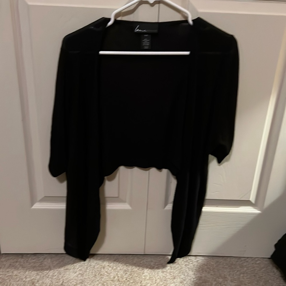 Lane Bryant short sleeve Cropped Cardigan 14/16